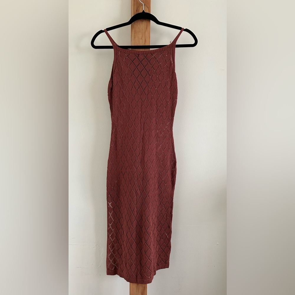 Lovely Day Rust Knit Top - Picture 3 of 3